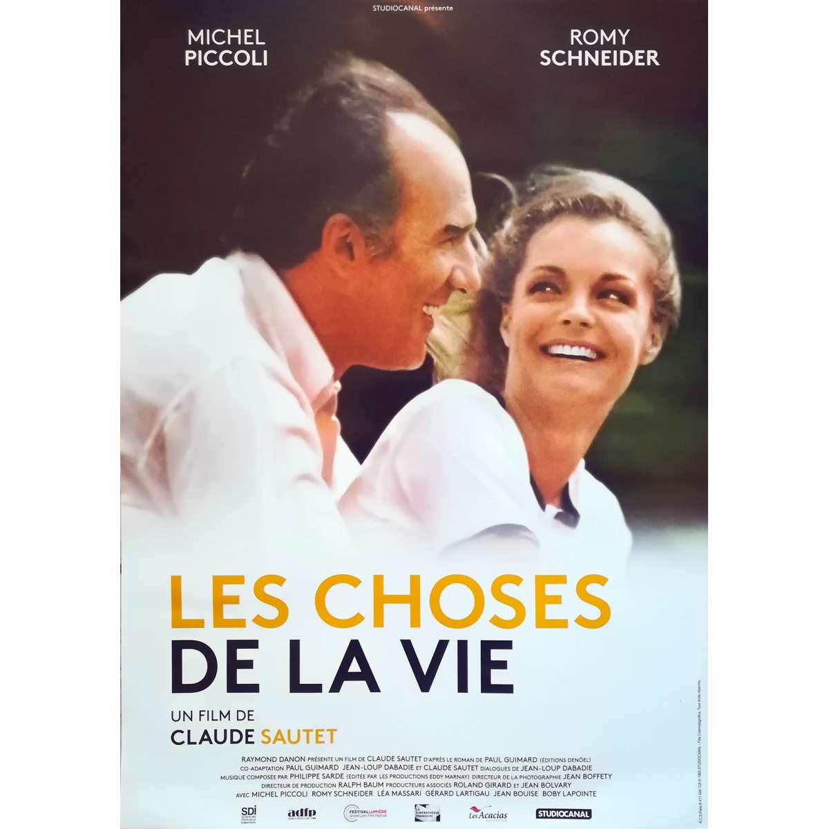 The Things Of Life French Movie Poster