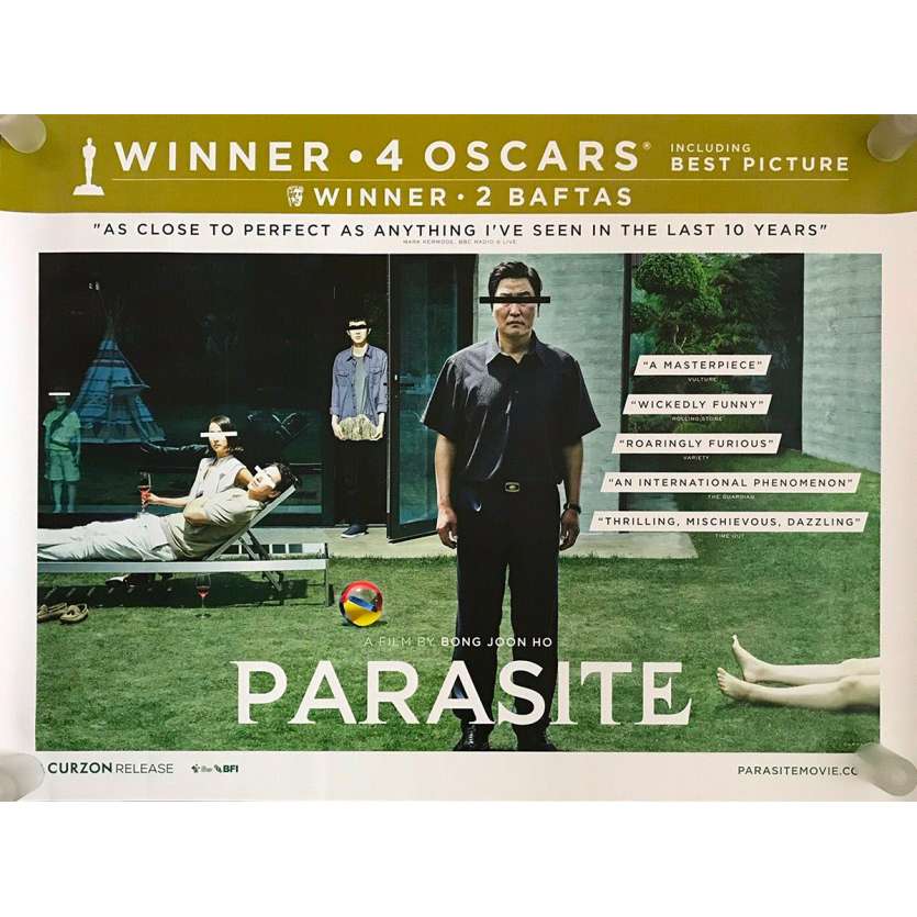 PARASITE Affiche de film - 76x102 cm. - 2019 - Kang-ho Song, Bong Joon Ho