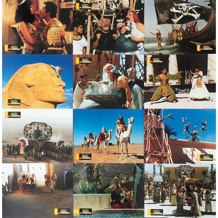 ASTERIX ET OBELIX : MISSION CLEOPATRE Photos de film  - 21x30 cm. - 2002 - Jamel Debbouze, Alain Chabat