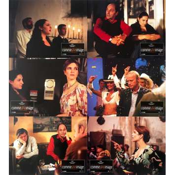 LOOK AT ME Original Lobby Cards - 9x12 in. - 2004 - Agnès Jaoui, Jean-Pierre Bacri, Marilou Berry