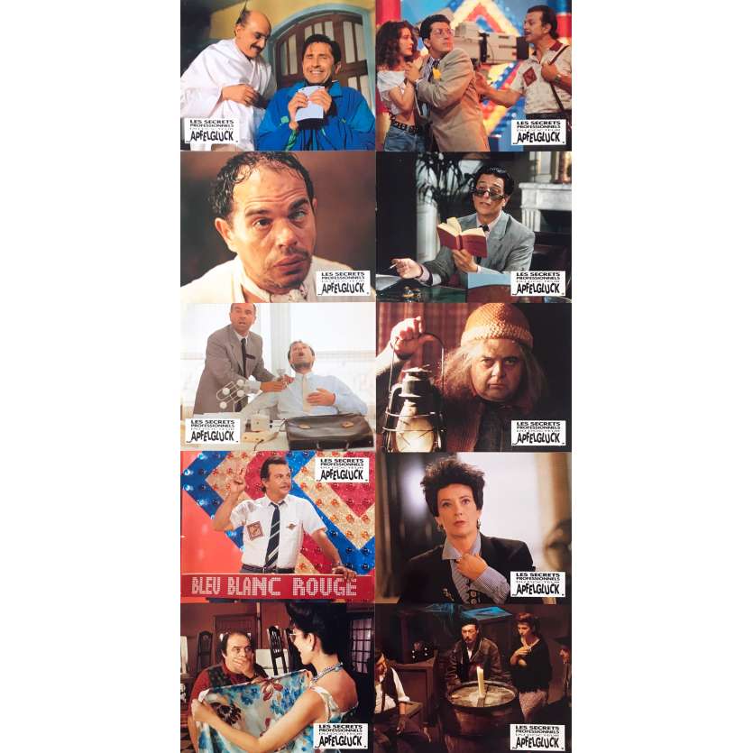 DOCTEUR APFELGLUCK Photos de film  - 21x30 cm. - 1991 - Thierry Lhermite, Alessandro Capone