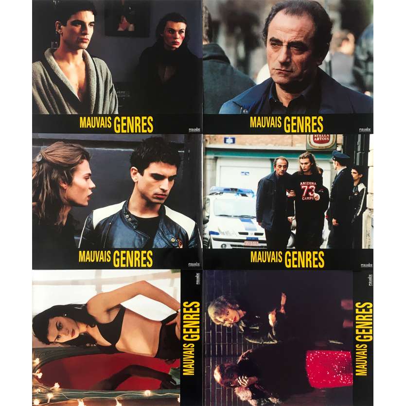 TRANSFIXED Original Lobby Cards - 9x12 in. - 2001 - Francis Girod, Richard Bohringer