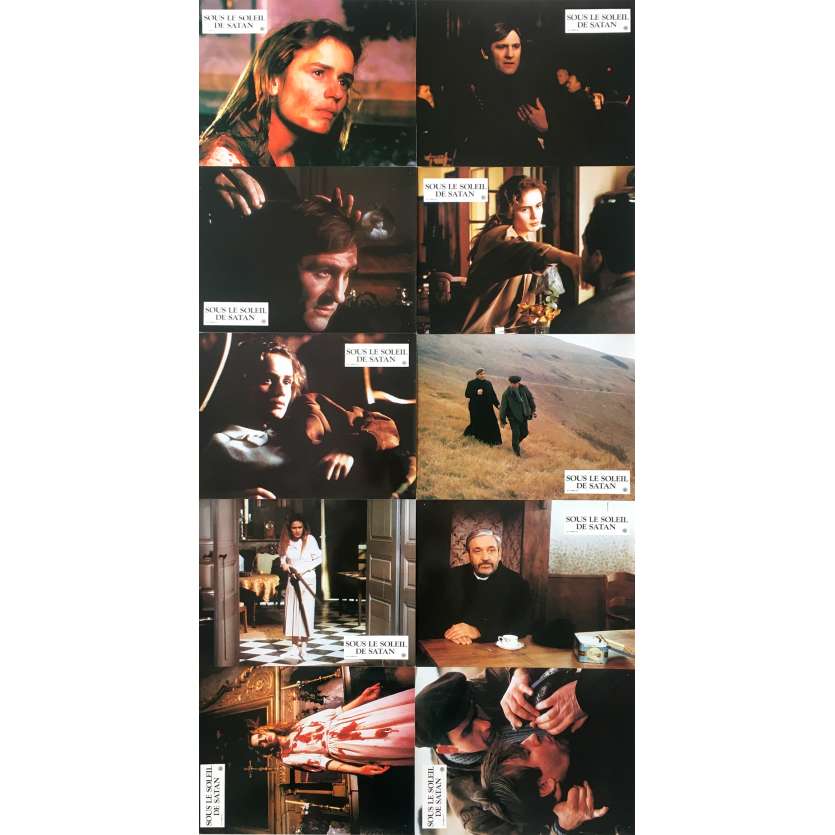 SOUS LE SOLEIL DE SATAN Photos de film - 21x30 cm. - 1987 - Gérard Depardieu, Maurice Pialat