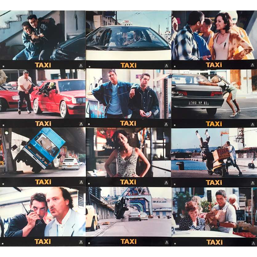 TAXI Photos de film  - 21x30 cm. - 1998 - Samy Naceri, Marion Cotillard, Gérard Pirès