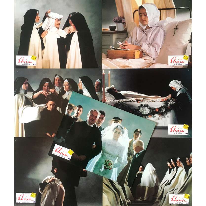 THERESE Original Lobby Cards Set B - 9x12 in. - 1986 - Alain Cavalier, Catherine Mouchet