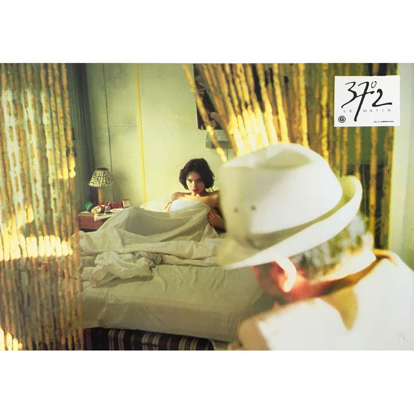 BETTY BLUE Original Lobby Card  - 9x12 in. - 1986 - Jean-Jacques Beineix, Béatrice Dalle