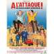 A L'ATTAQUE Affiche de film  - 40x60 cm. - 2000 - Ariane Ascaride, Robert Guédiguian