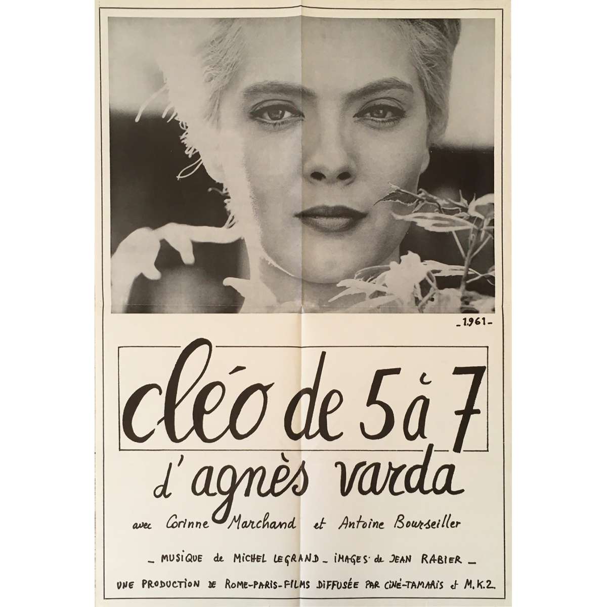 Affiche de cinéma Française de CLEO DE 5 A 7