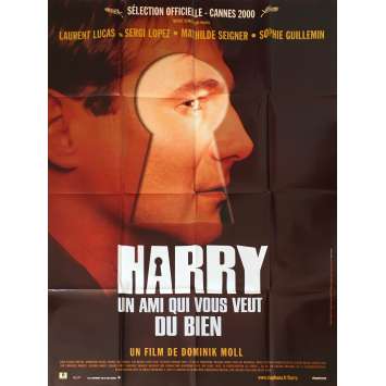 WITH A FRIEND LIKE HARRY Original Movie Poster - 47x63 in. - 2000 - Dominik Moll, Sergi Lopez