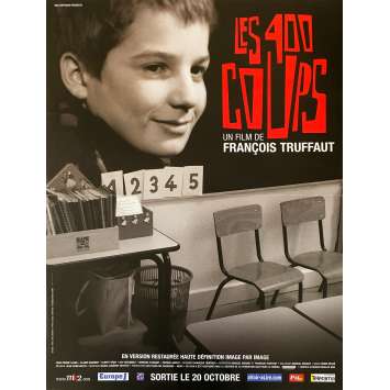 LES 400 COUPS Affiche de film - 40x60 cm. - 1959 - Jean-Pierre Léaud, François Truffaut