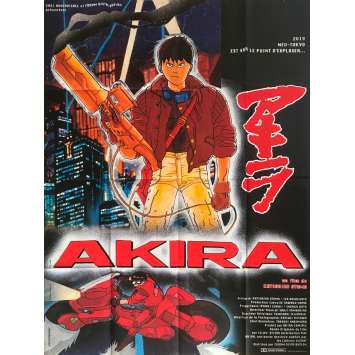 AKIRA Original Movie Poster - 47x63 in. - 1988 - Katsushiro Otomo, Nozomu Sasaki