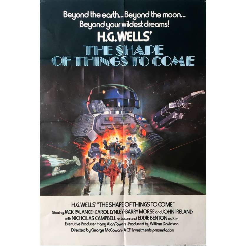 ALERTE DANS LE COSMOS Affiche de film - 69x102 cm. - 1979 - Jack Palance, George McCowan