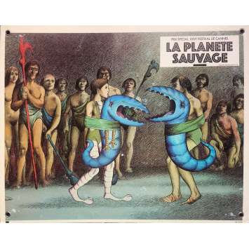 FANTASTIC PLANET Original Lobby Card N06 - 9,5x13,5 in. - 1973 - René Laloux, Barry Bostwick