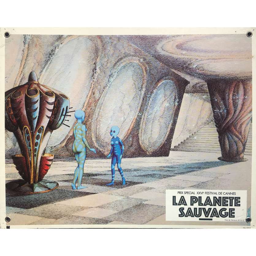 FANTASTIC PLANET Original Lobby Card N05 - 9,5x13,5 in. - 1973 - René Laloux, Barry Bostwick