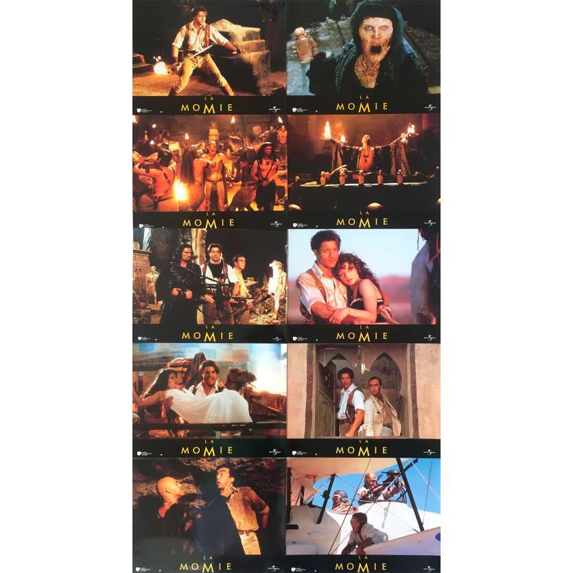 LA MOMIE Photos de film  - 21x30 cm. - 1999 - Brendan Fraser, Stephen Sommers