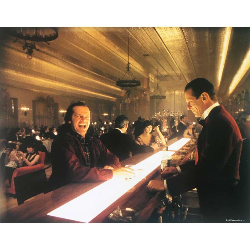 SHINING Photo de film N08 - 20x25 cm. - 1980 - Jack Nicholson, Stanley Kubrick