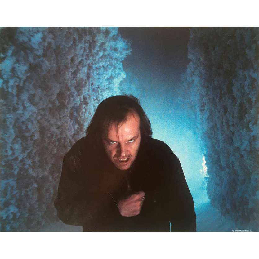 THE SHINING Original Lobby Card N02 - 8x10 in. - 1980 - Stanley Kubrick, Jack Nicholson