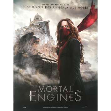MORTAL ENGINES Original Movie Poster - 15x21 in. - 2018 - Christian Rivers, Hera Hilmar
