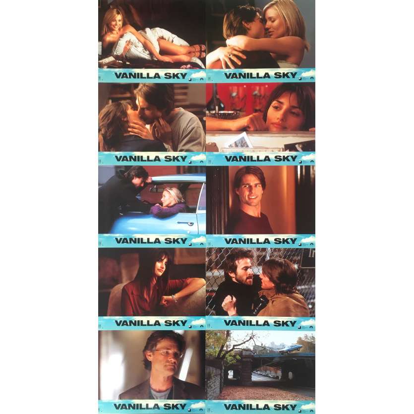 VANILLA SKY Original Lobby Cards  - 9x12 in. - 2001 - Cameron Crowe, Tom Cruise