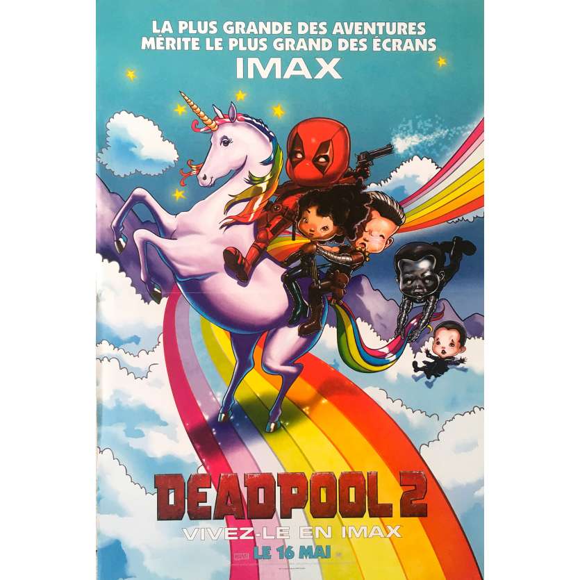 DEADPOOL 2 Affiche de film  - 40x60 cm. - 2018 - Ryan Reynolds, David Leitchh