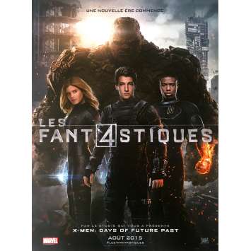 FANTASTIC FOUR Original Movie Poster - 15x21 in. - 2015 - Josh Trank, Kate Mara