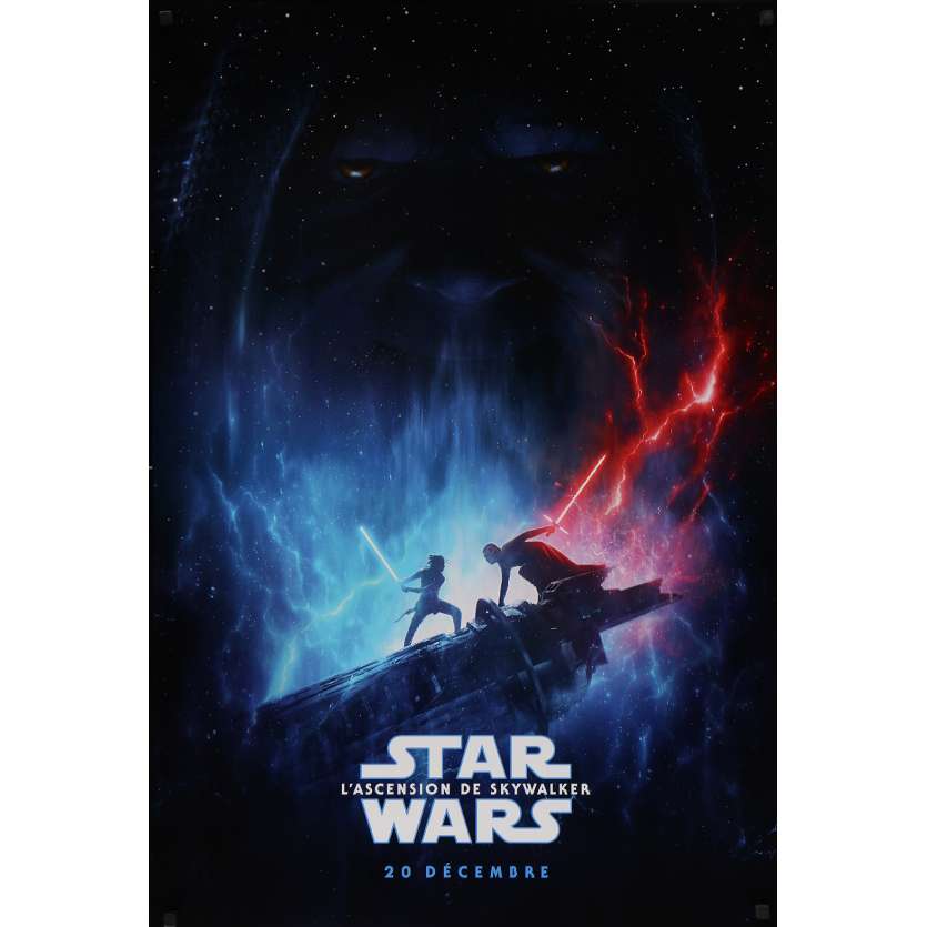 STAR WARS - L'ASCENSION DE SKYWALKER 9 IX Affiche de film - 69x104 cm. - 2019 - Daisy Ridley, J.J. Abrams