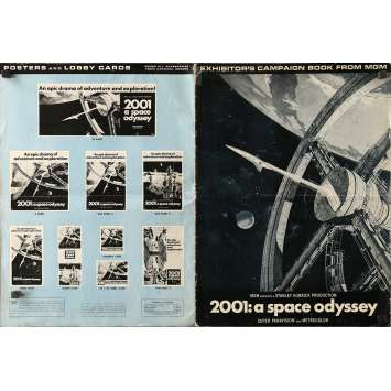 2001: A SPACE ODYSSEY US Pressbook 14x19 - 1968 - Stanley Kubrick, Keir Dullea 2001: A SPACE ODYSSEY US Pressbook 14x19 - 1968 - Stanley Kubrick, Keir Dullea