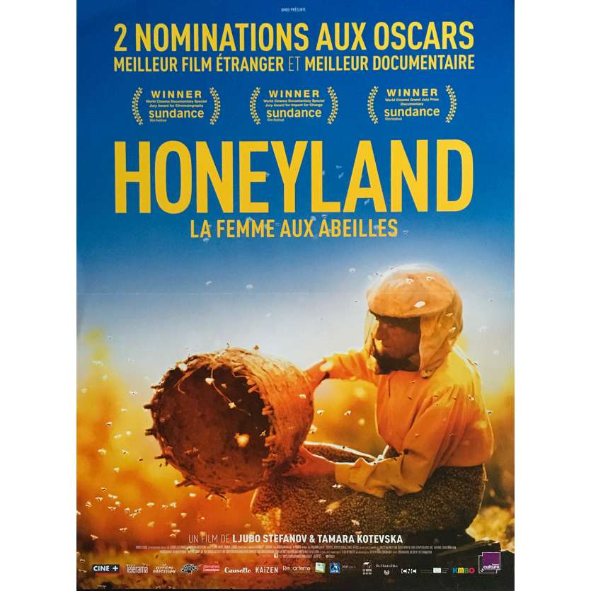 HONEYLAND Original Movie Poster  - 15x21 in. - 2020 - Tamara Kotevska, Hatidze Muratova