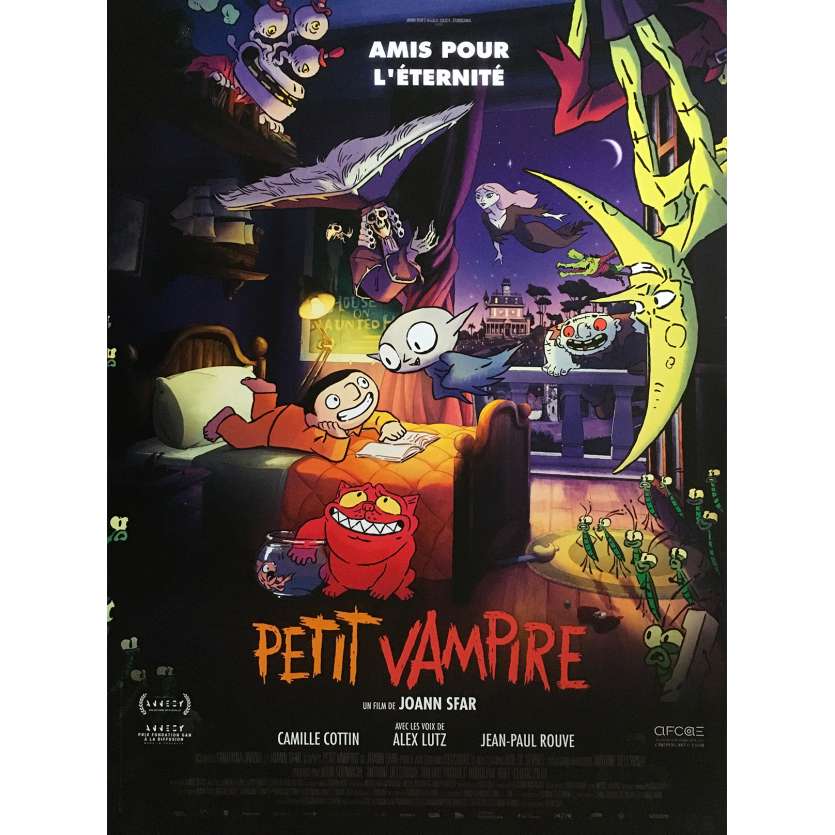 LITTLE VAMPIRE Original Movie Poster - 15x21 in. - 2020 - Joann Sfar, Camille Cottin