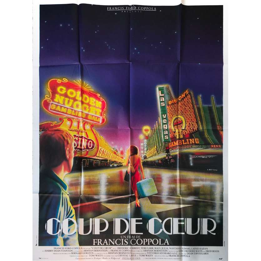 COUP DE CŒUR Affiche de film - 120x160 cm. - 1982 - Nastassja Kinski, Francis Ford Coppola