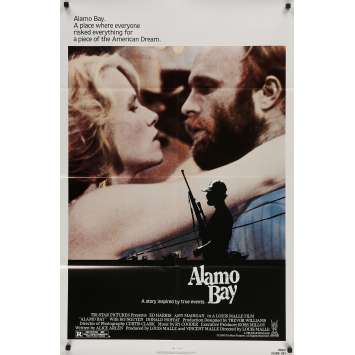 ALAMO BAY Affiche de film - 69x102 cm. - 1985 - Ed Harris, Louis Malle