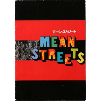 MEAN STREETS Original Program - 9x12 in. - 1973 - Martin Scorsese, Robert de Niro