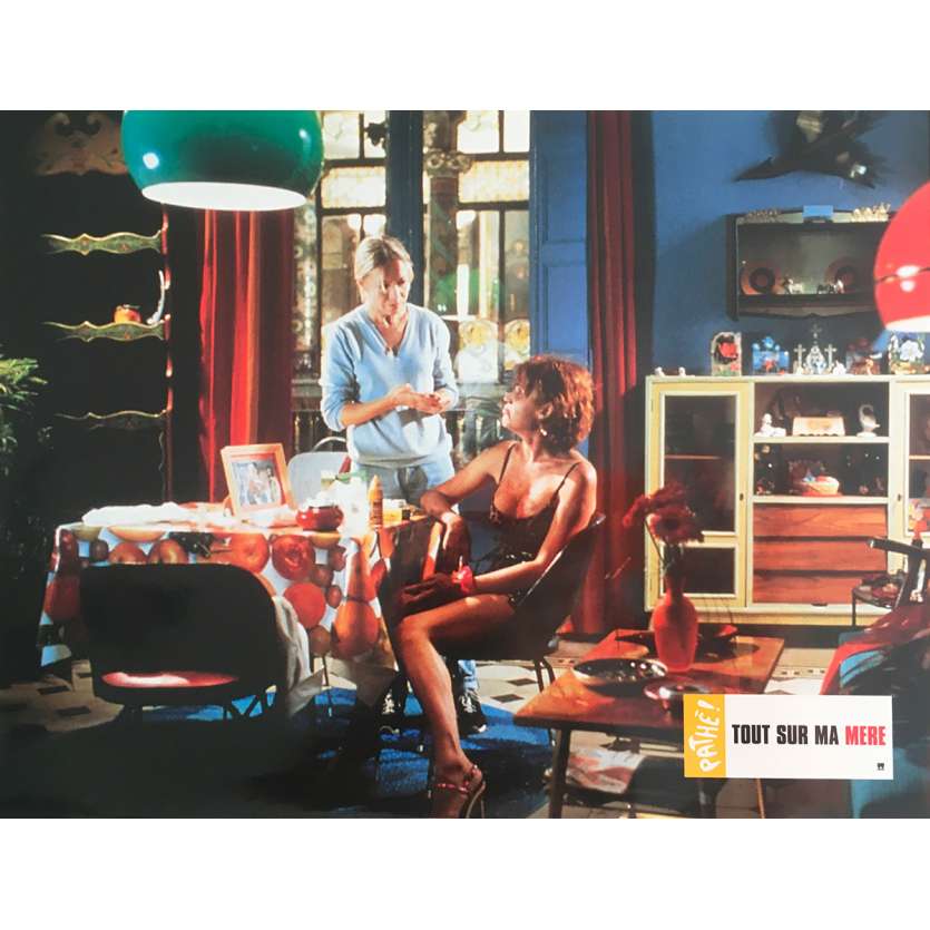 ALL ABOUT MY MOTHER Original Lobby Card N6 - 9x12 in. - 1999 - Pedro Almodovar, Cecilia Roth
