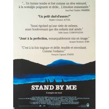 STAND BY ME Affiche de film - 40x60 cm. - 1986 - River Phoenix, Rob Reiner