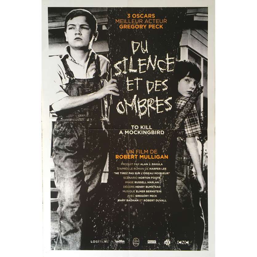 TO KILL A MOCKINGBIRD Original Movie Poster  - 15x21 in. - 1962 - Robert Mullingan, Gregory Peck