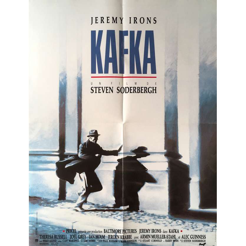 KAFKA Affiche de film  - 60x80 cm. - 1991 - Jeremy Irons, Steven Soderbergh