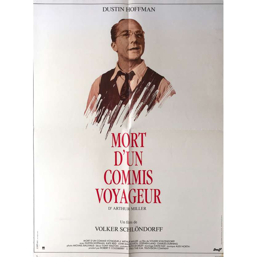 Mort D Un Commis Voyageur Film Affiche de cinéma française de MORT D'UN COMMIS VOYAGEUR - 60x80 cm.
