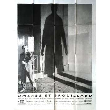 OMBRES ET BROUILLARD Affiche de film - 120x160 cm. - 1991 - Mia Farrow, Woody Allen OMBRES ET BROUILLARD Affiche de film - 120x160 cm. - 1991 - Mia Farrow, Woody Allen