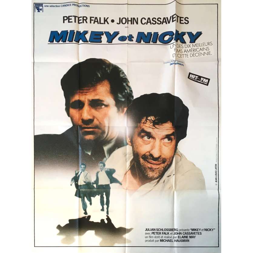 MICKEY AND NICKY Original Movie Poster  - 47x63 in. - 1976 - Elaine May, Peter Falk, John Cassavetes