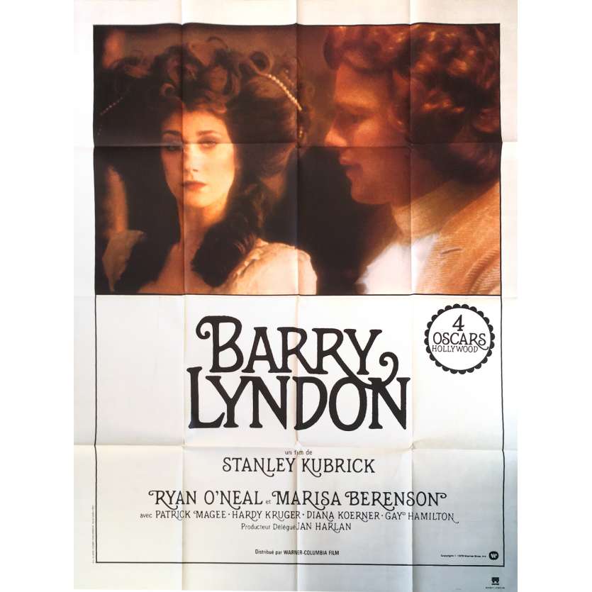 BARRY LYNDON Original Movie Poster - 47x63 in. - 1976 - Stanley Kubrick, Ryan O'Neil