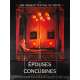 EPOUSES ET CONCUBINES Affiche de film  - 120x160 cm. - 1991 - Gong Li, Zhang Yimou
