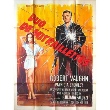 DUO DE MITRAILLETTES Affiche de film - 120x160 cm. - 1964 - Robert Vaughn, Don Medford
