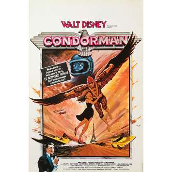 CONDORMAN Affiche de film - 40x60 cm. - 1981 - Oliver Reed, Charles Jarrott