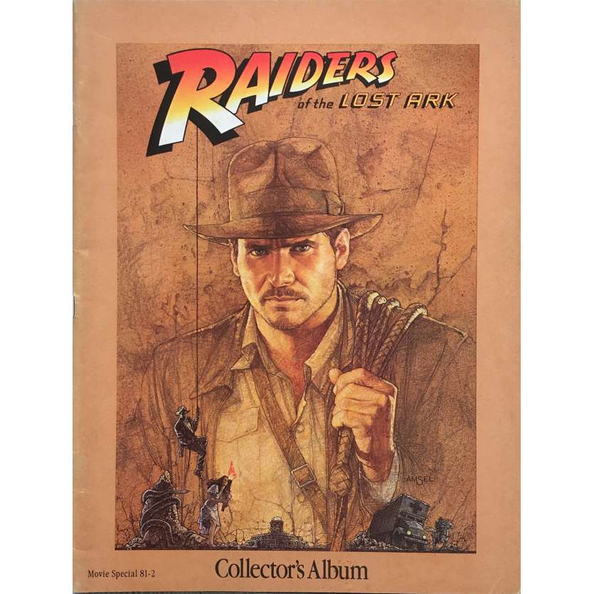 RAIDERS OF THE LOST ARK Original Program 64p - 9x12 in. - 1981 - Steven Spielberg, Harrison Ford