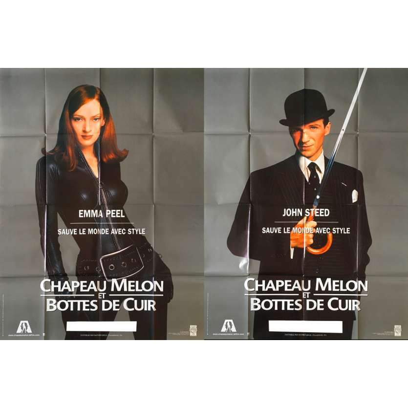 Chapeau Melon Et Bottes De Cuir Generique Affiches de cinéma française de CHAPEAU MELON ET BOTTES DE CUIR R