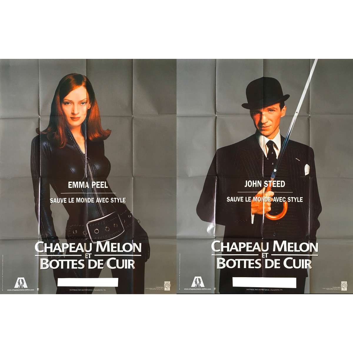 Affiches de cinéma française de CHAPEAU MELON ET BOTTES DE CUIR R