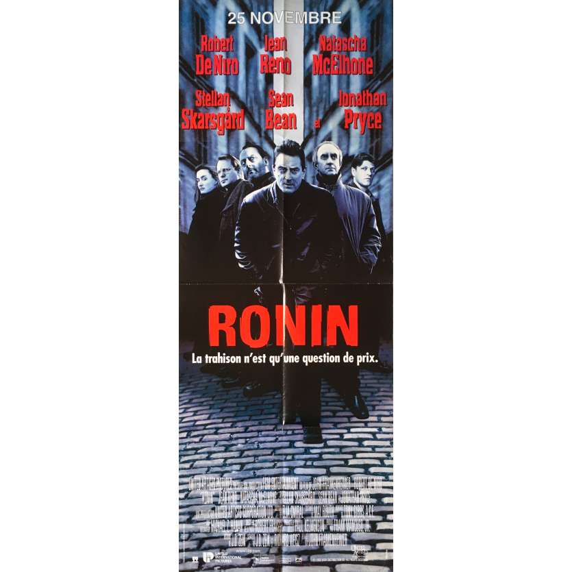 RONIN Original Movie Poster - 23x63 in. - 1998 - John Frankenheimer, Robert de Niro