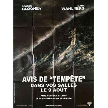 EN PLEINE TEMPETE Affiche de film Prev. - 120x160 cm. - 2000 - George Clooney, Wolfgang Petersen