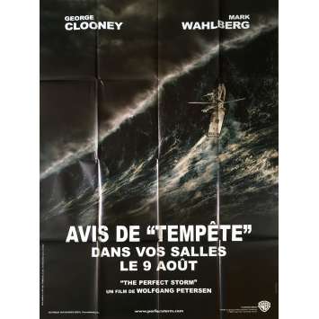 THE PERFECT STORM Original Movie Poster Adv. - 47x63 in. - 2000 - Wolfgang Petersen, George Clooney