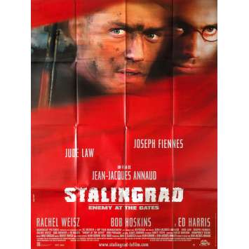 STALINGRAD Affiche de film - 120x160 cm. - 2001 - Jude Law, Ed Harris, Jean-Jacques Annaud